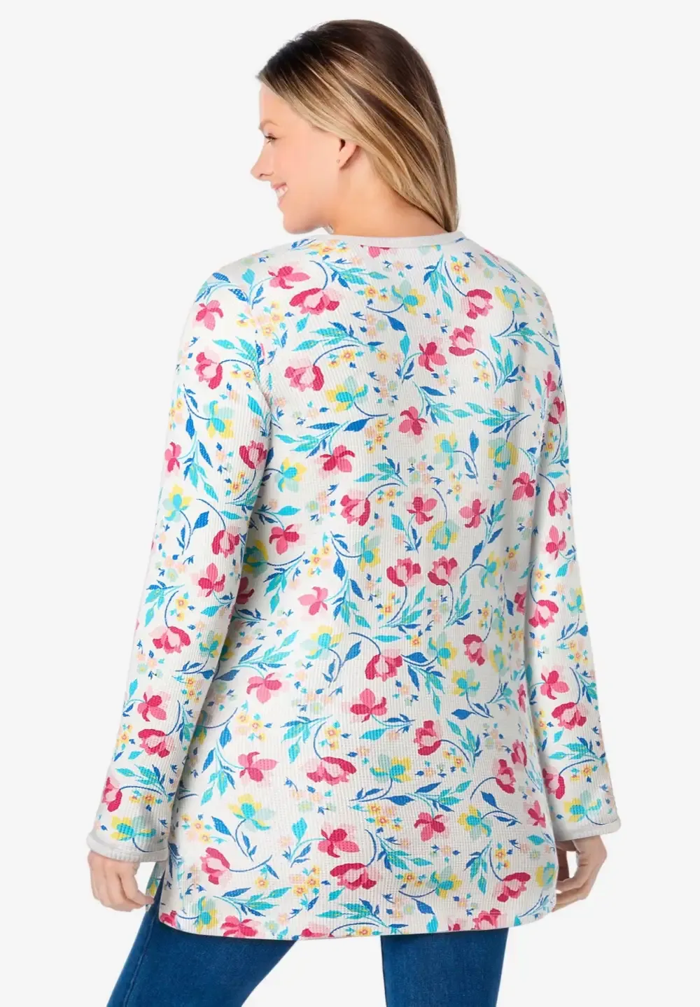 Waffle Thermal Sweatshirt