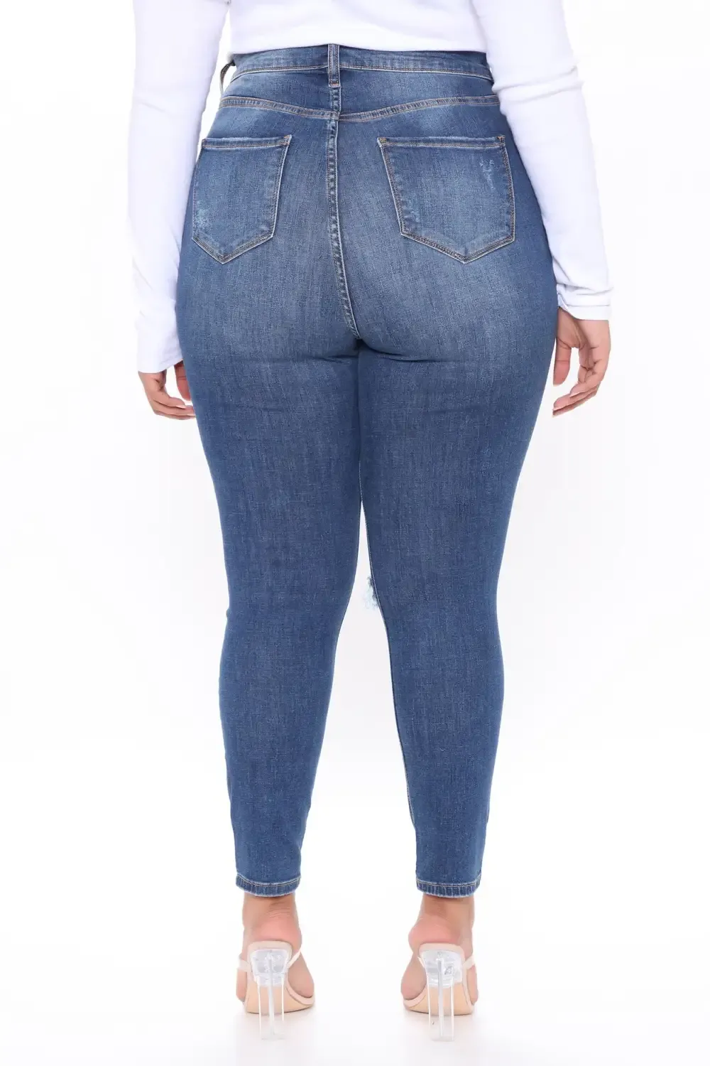 Don't Believe It Skinny Jeans - Dark Denim