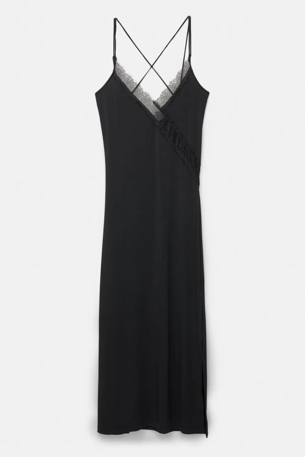 Vestido lencero tirantes