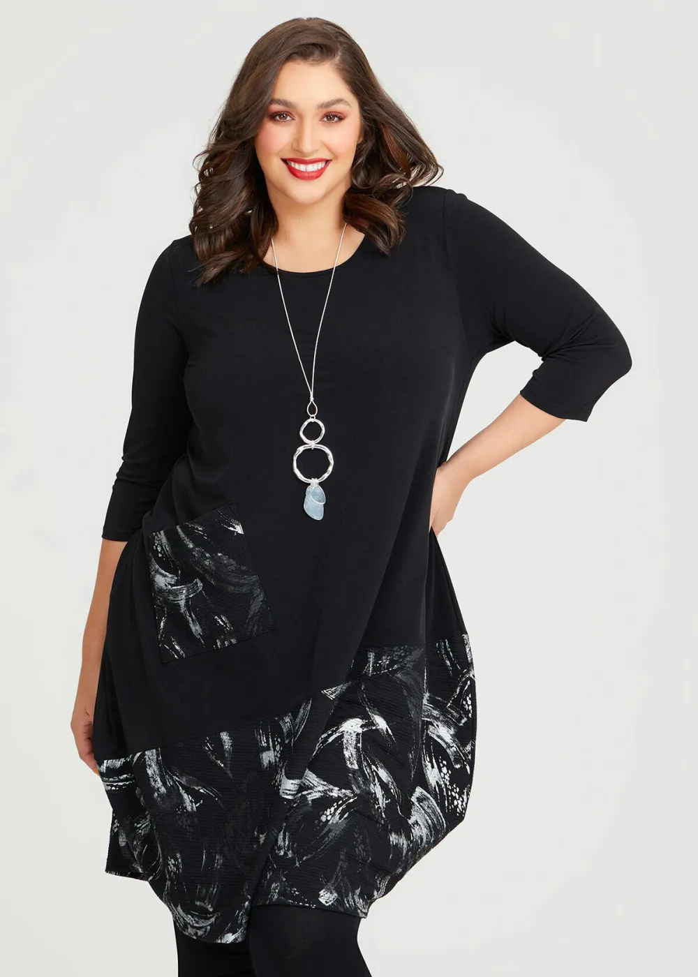 Ignite Luna & Rib Dress