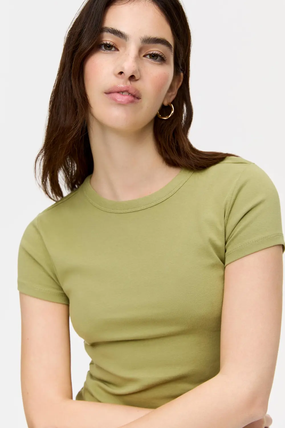 Camiseta básica ajustada