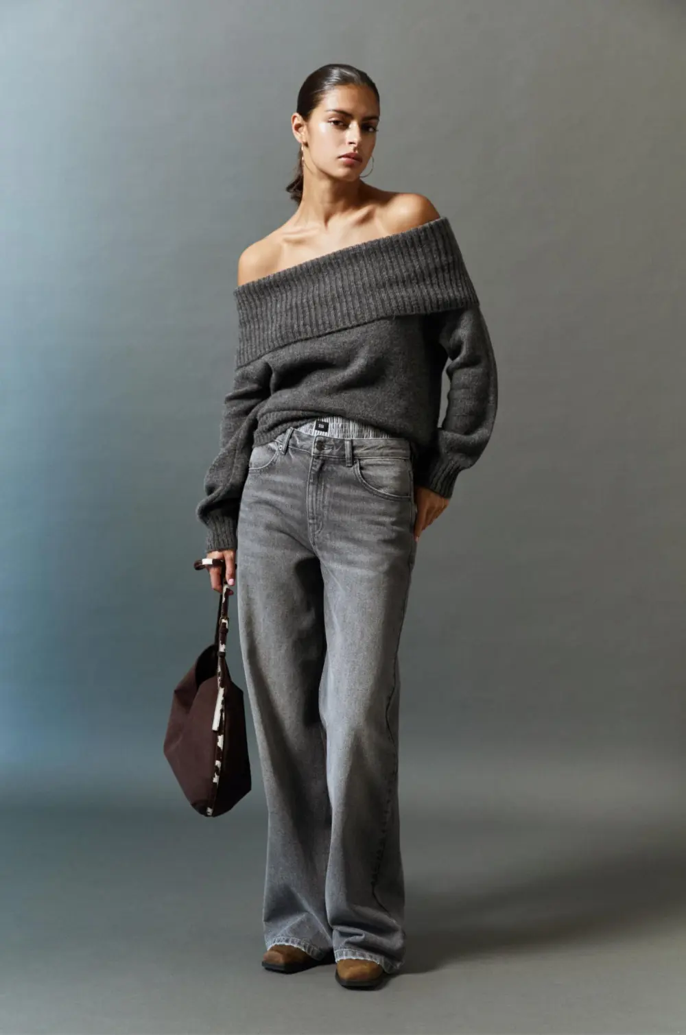 Jersey bardot soft touch