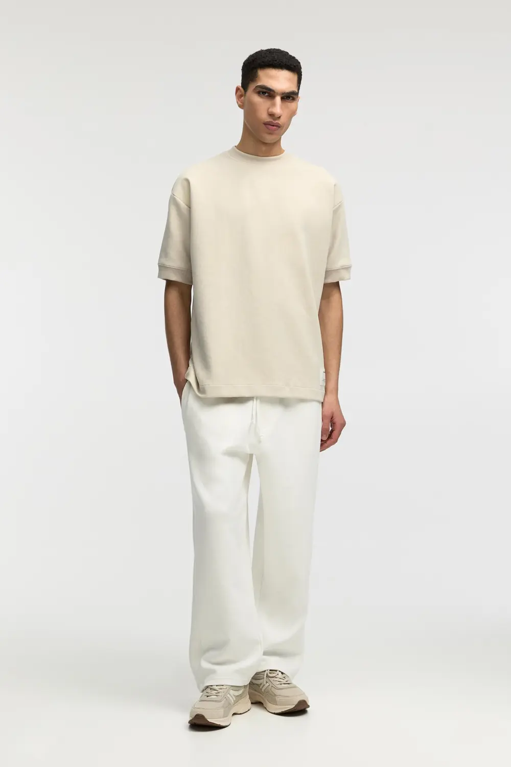 Short sleeve sweatshirt