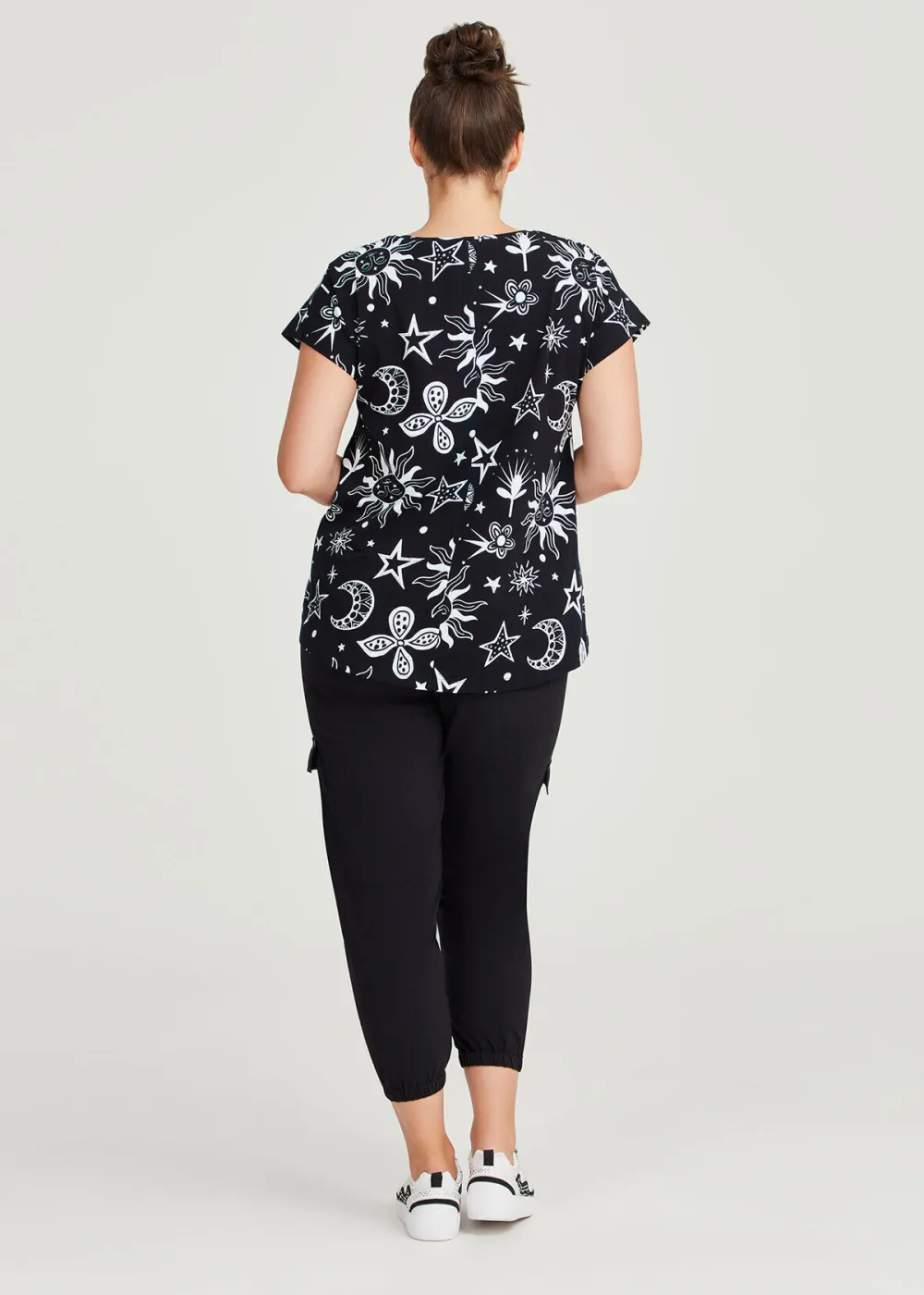 Active Lunar Print Top
