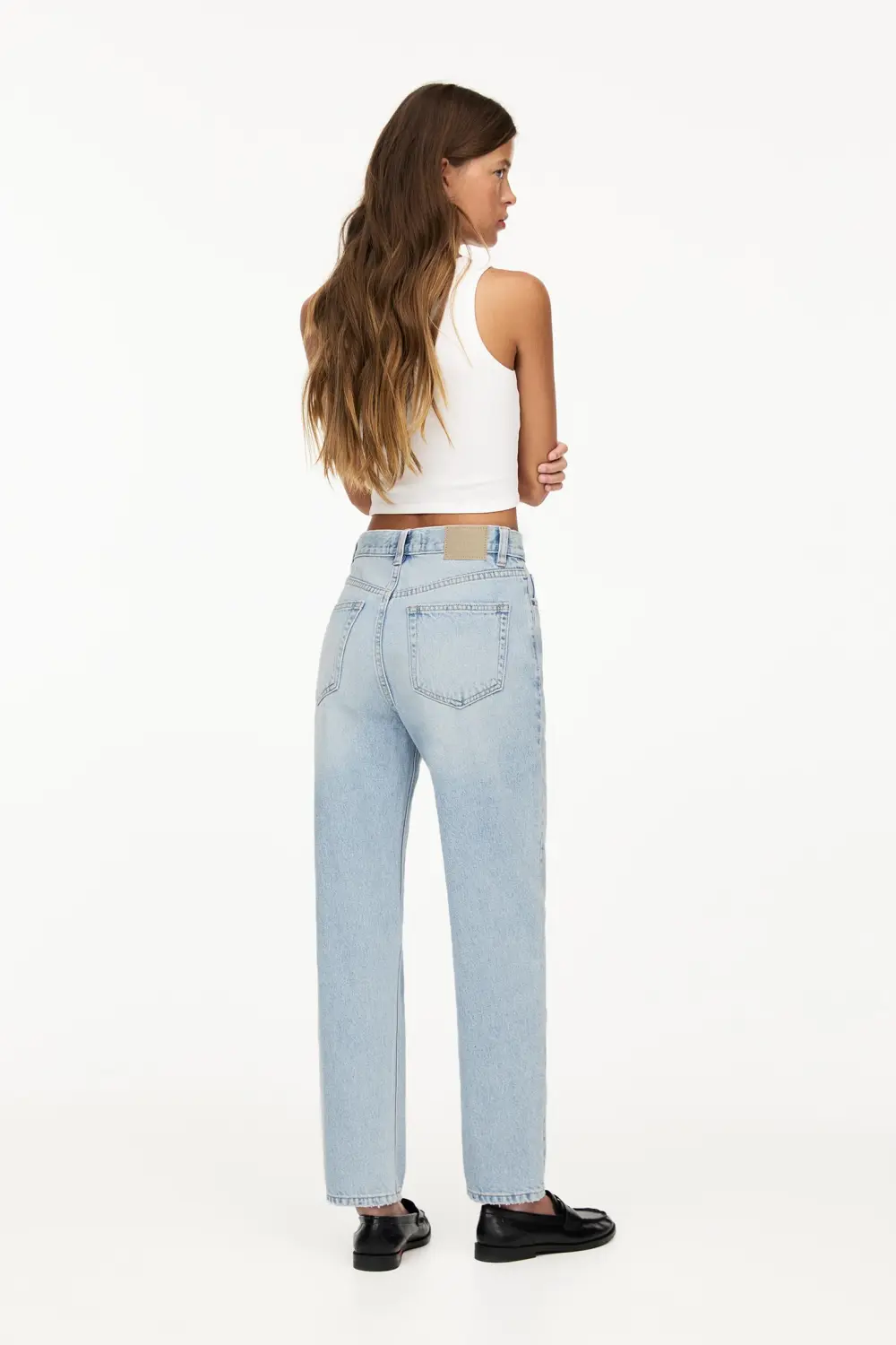Jeans mom básicos