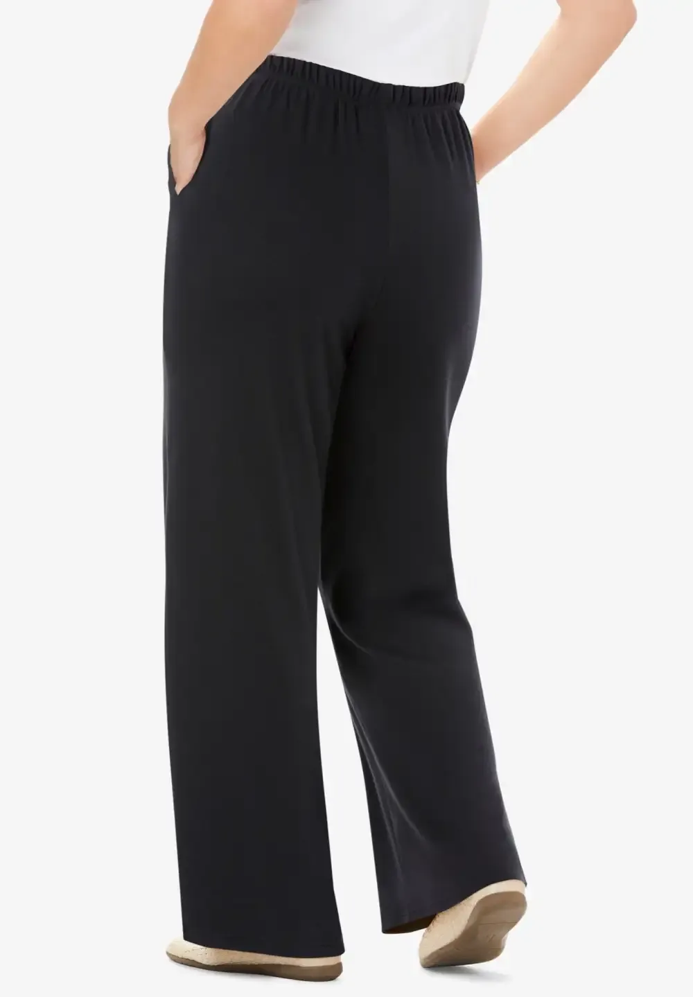 7-Day Knit Wide-Leg Pant