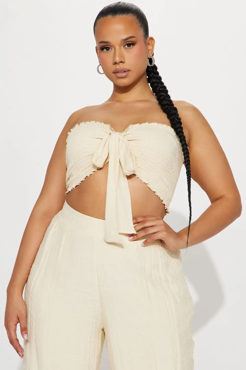 Well Wishes Pant Set - Cream