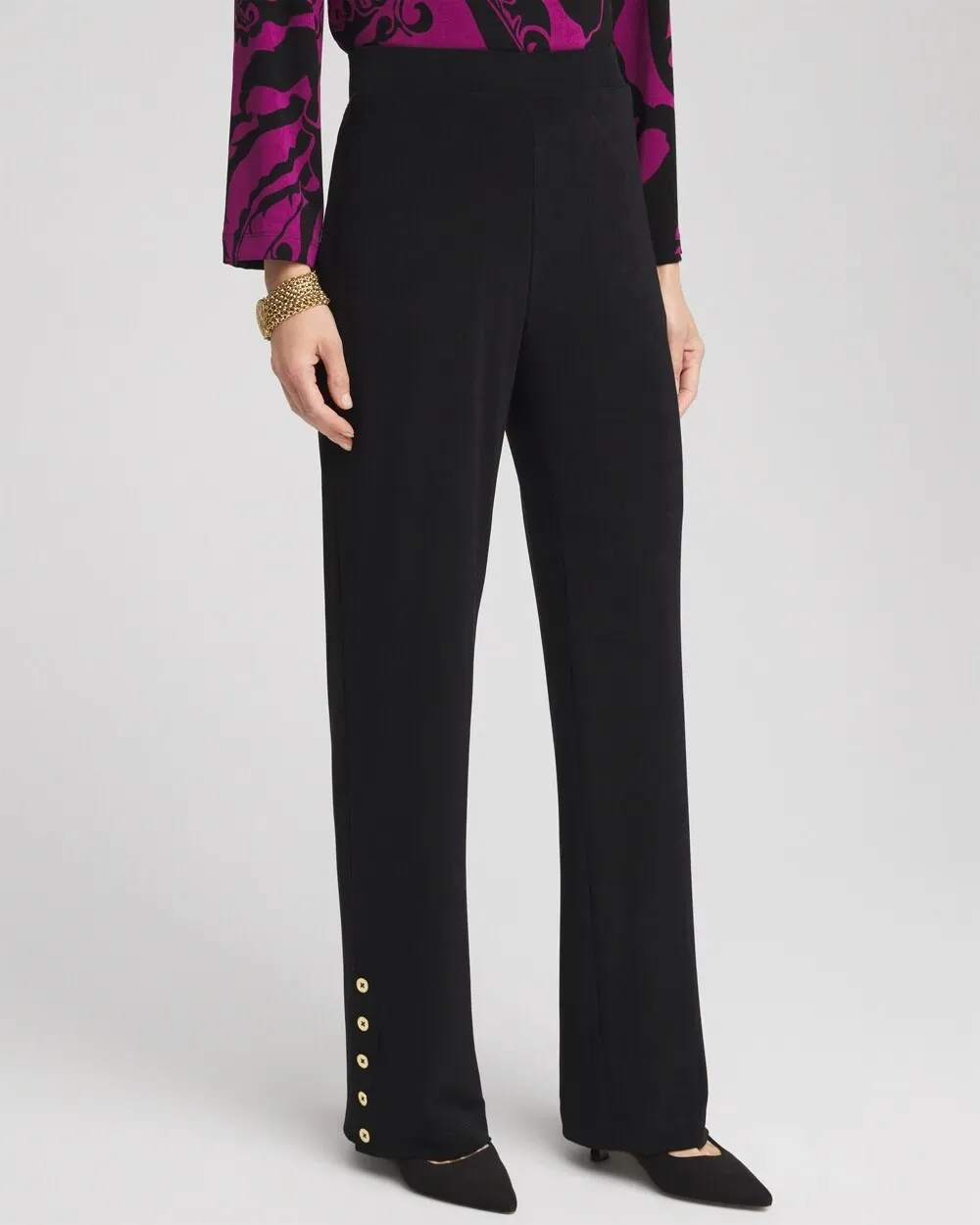 TravelersTM Straight Button Pants