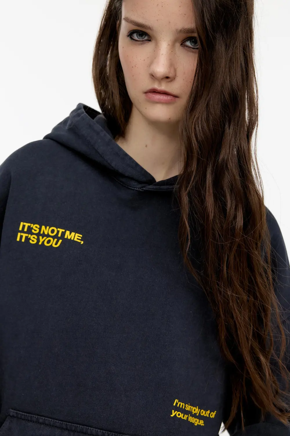 Sudadera capucha boxy