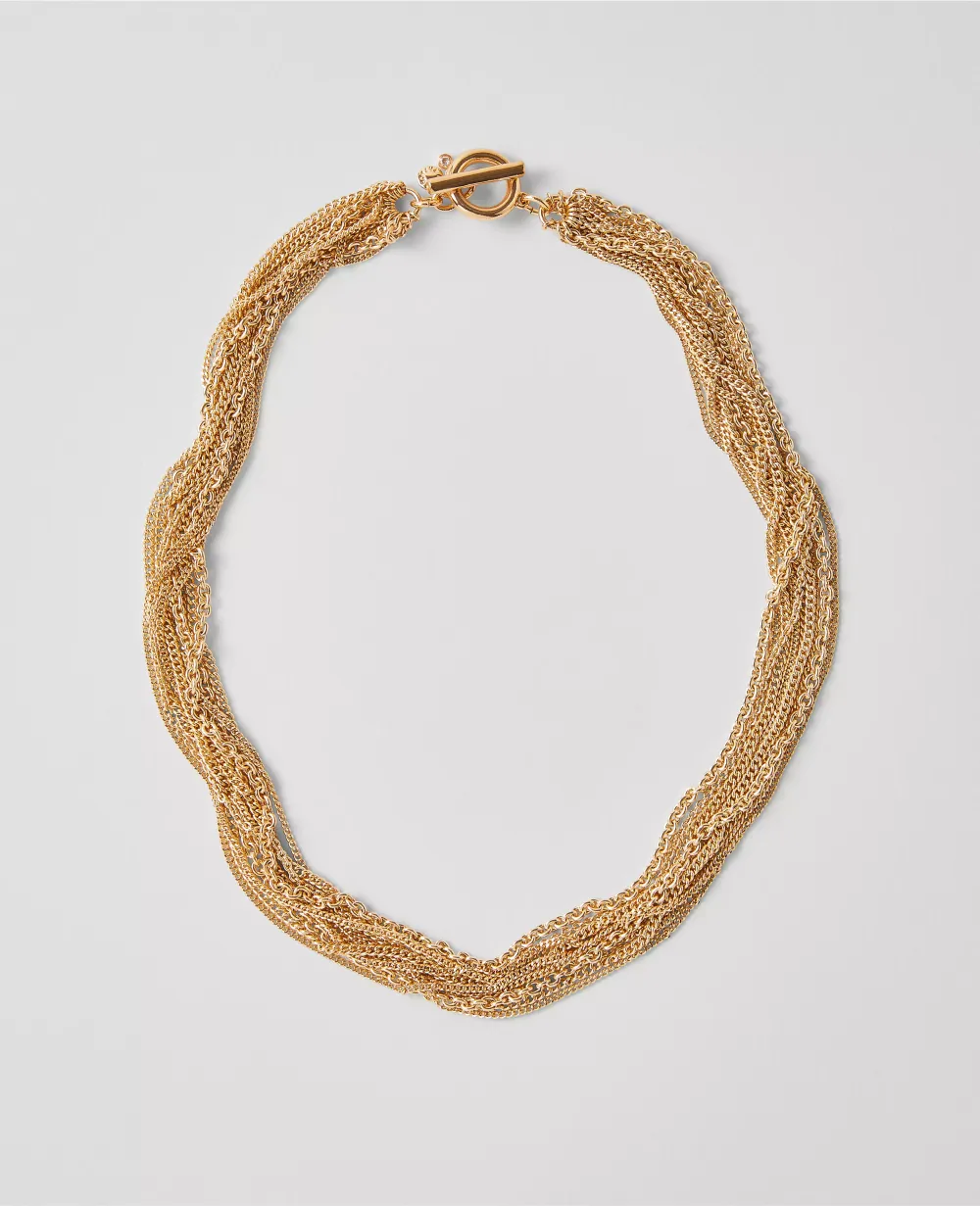 Multi Chain Toggle Necklace