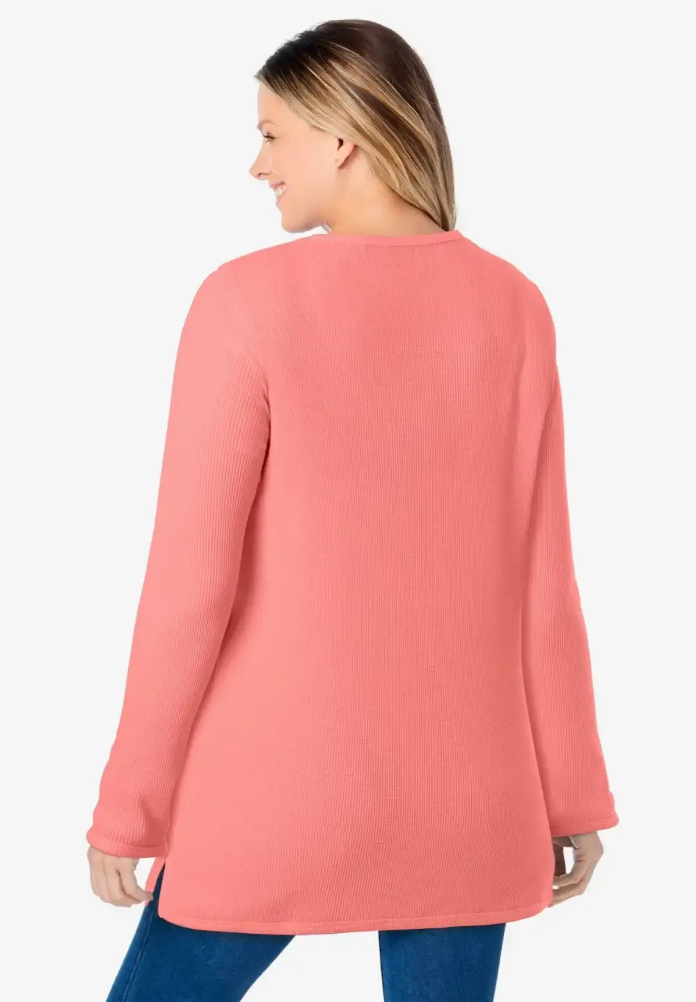 Waffle Thermal Sweatshirt