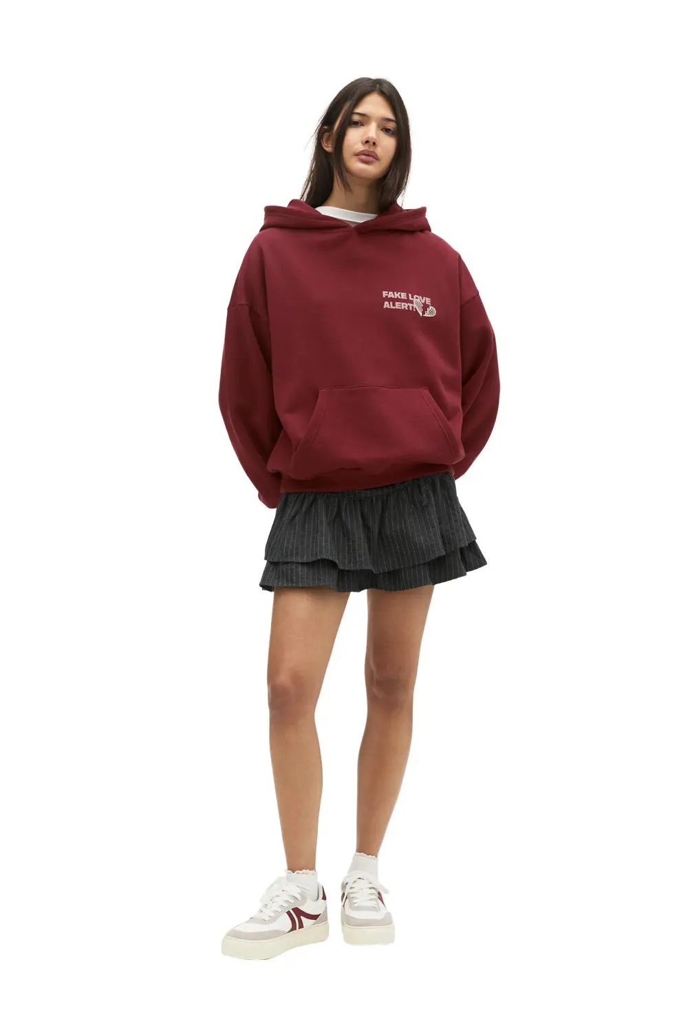 Sudadera capucha Love