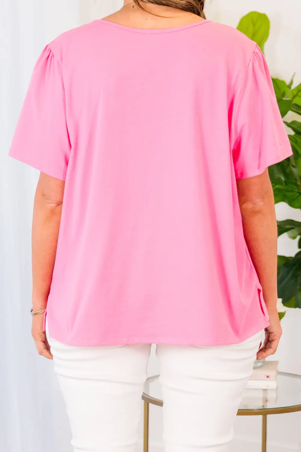 An Open Book Top, Pink