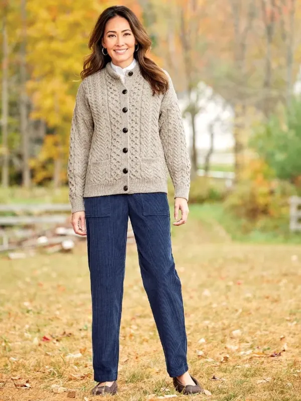Women's Wide-Wale Corduroy Pull-On Pant