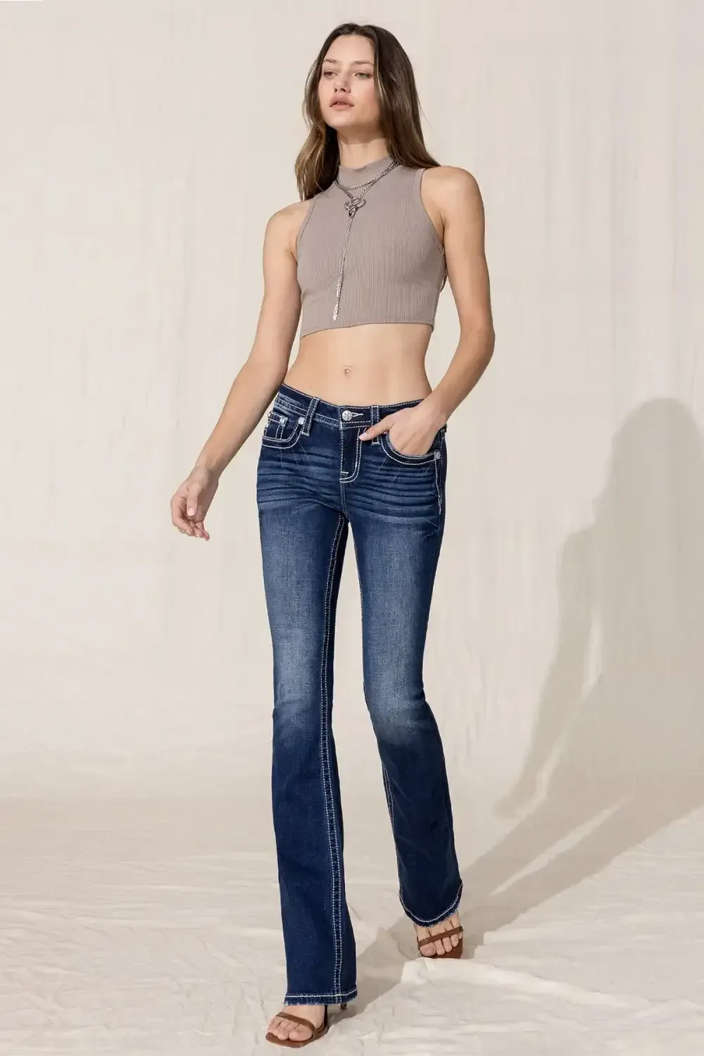 Tribal Dreams Bootcut Jeans