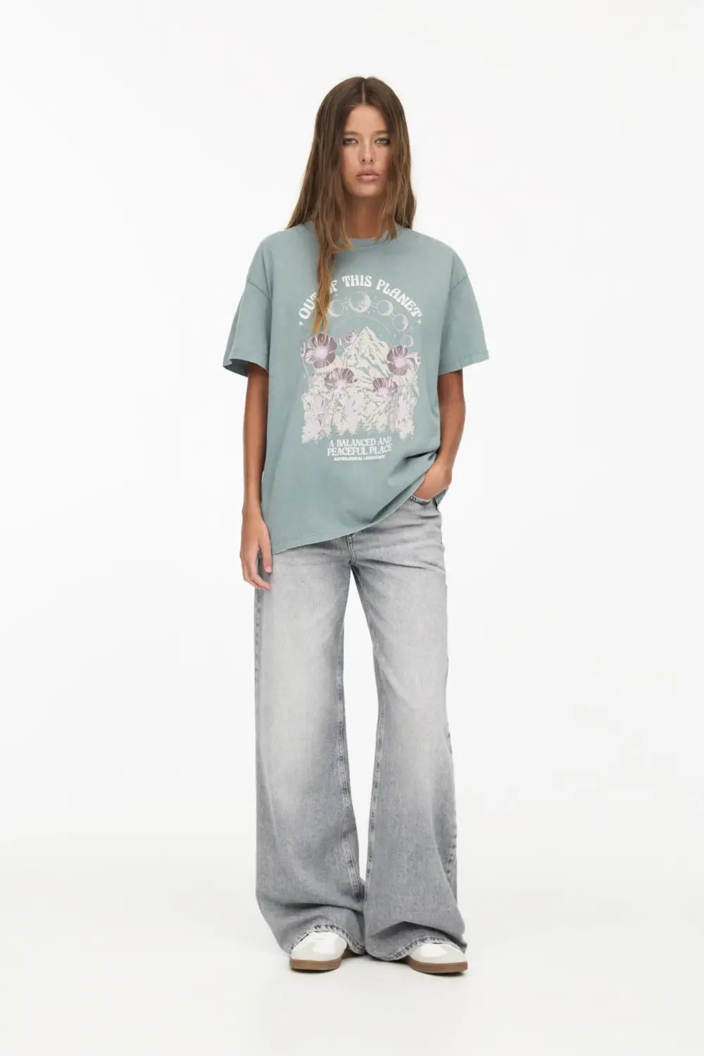 Camiseta gráfico montañas