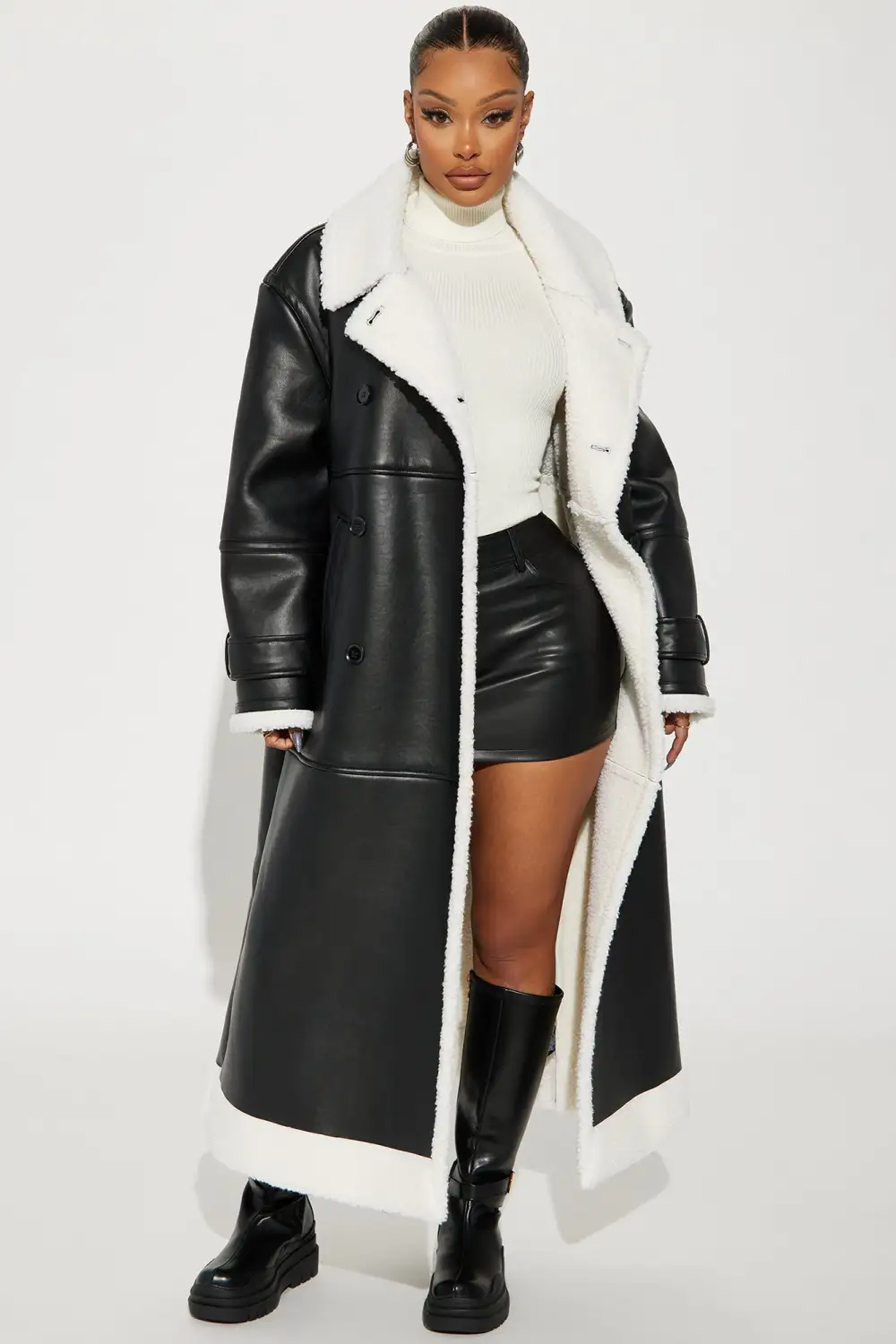 Hard To Replace Trench Coat - Black