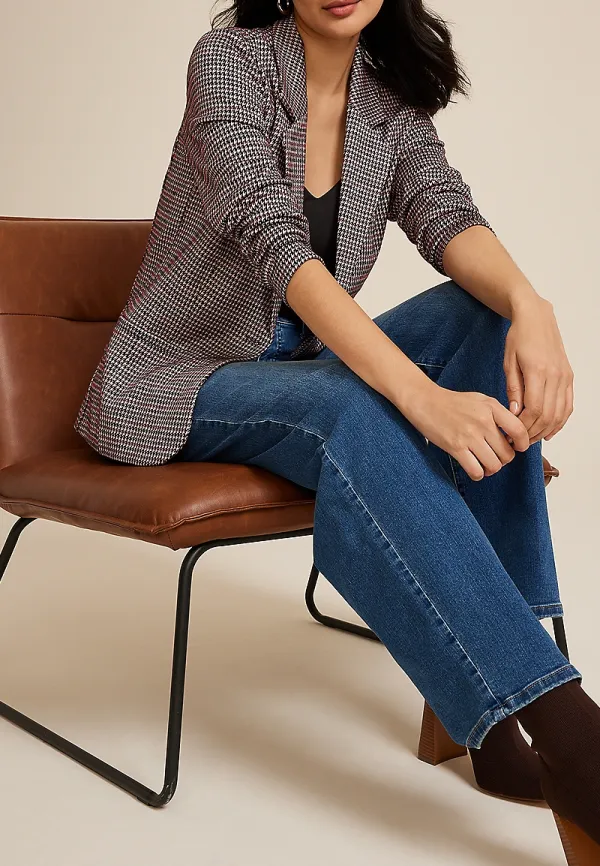 Houndstooth Blazer