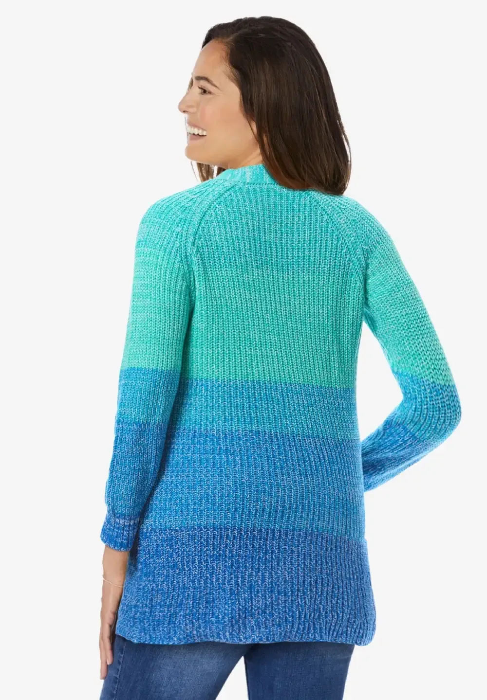 Ombre Shaker Cardigan