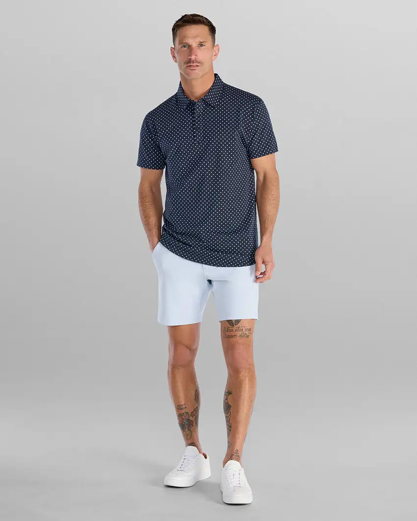 Drop-Cut: Lux Dotted Polo