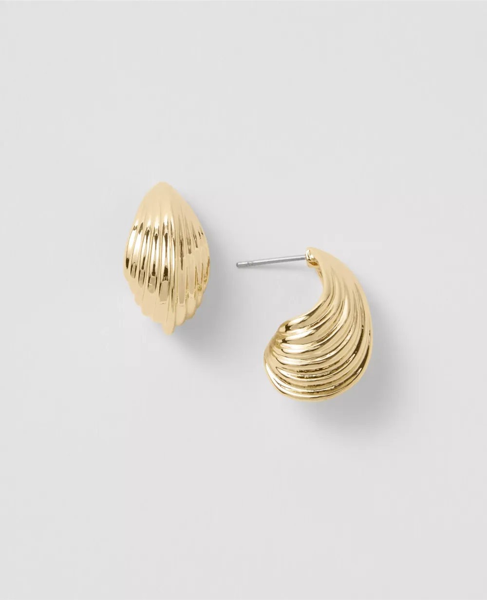 Textured Teardrop Earrings