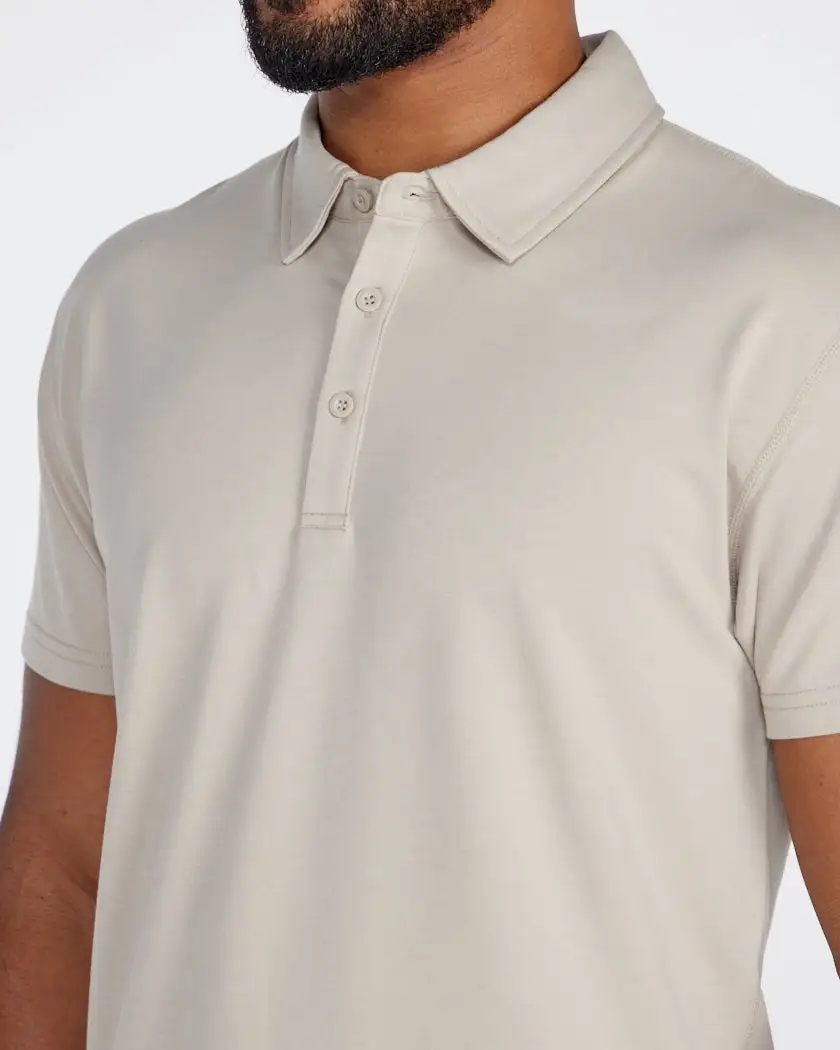Drop-Cut Polo: Bylt Signature