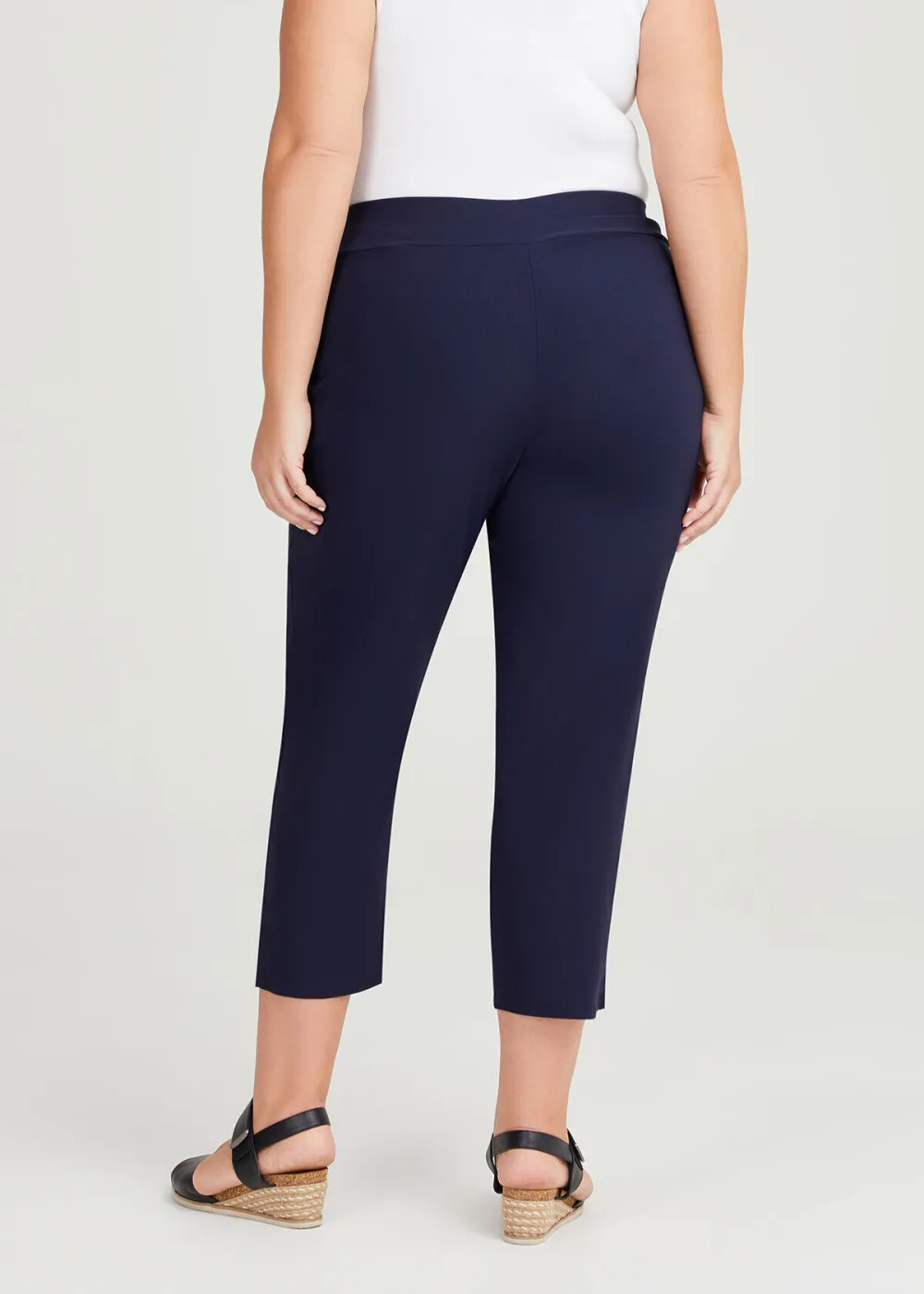 Bamboo Trapeze Crop Pant