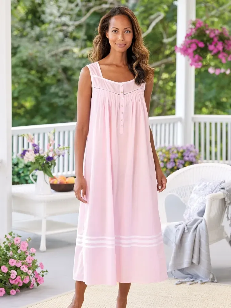 Eileen West Summer Breeze Cotton Nightgown