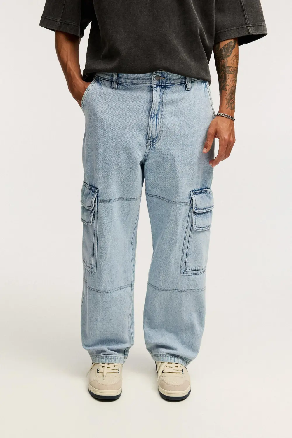 Baggy cargo jeans