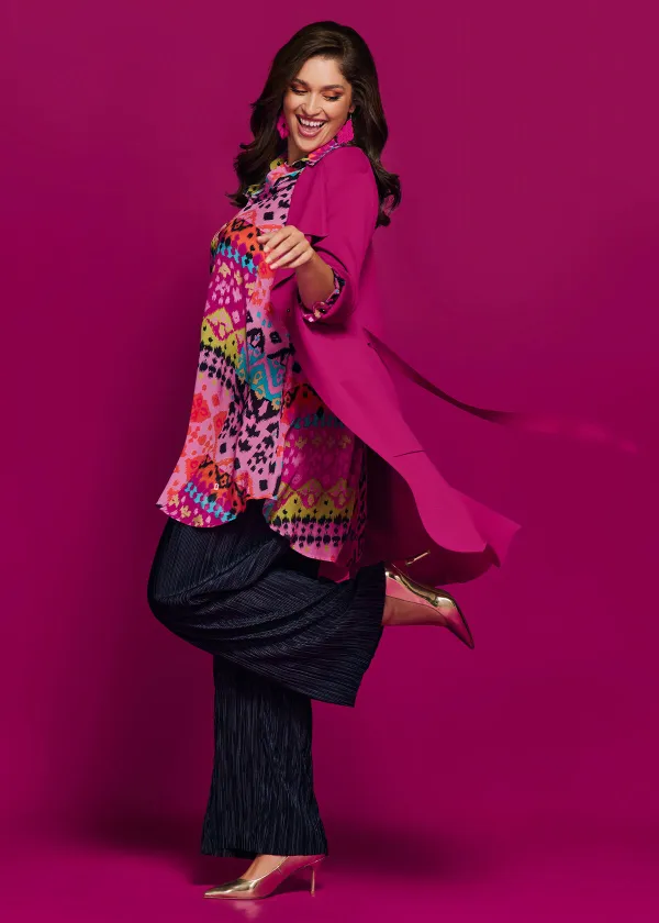 Pretty Pleat Long Pant