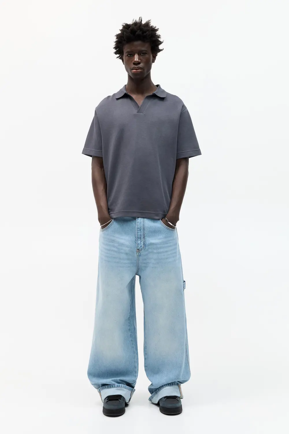 Short sleeve polo shirt