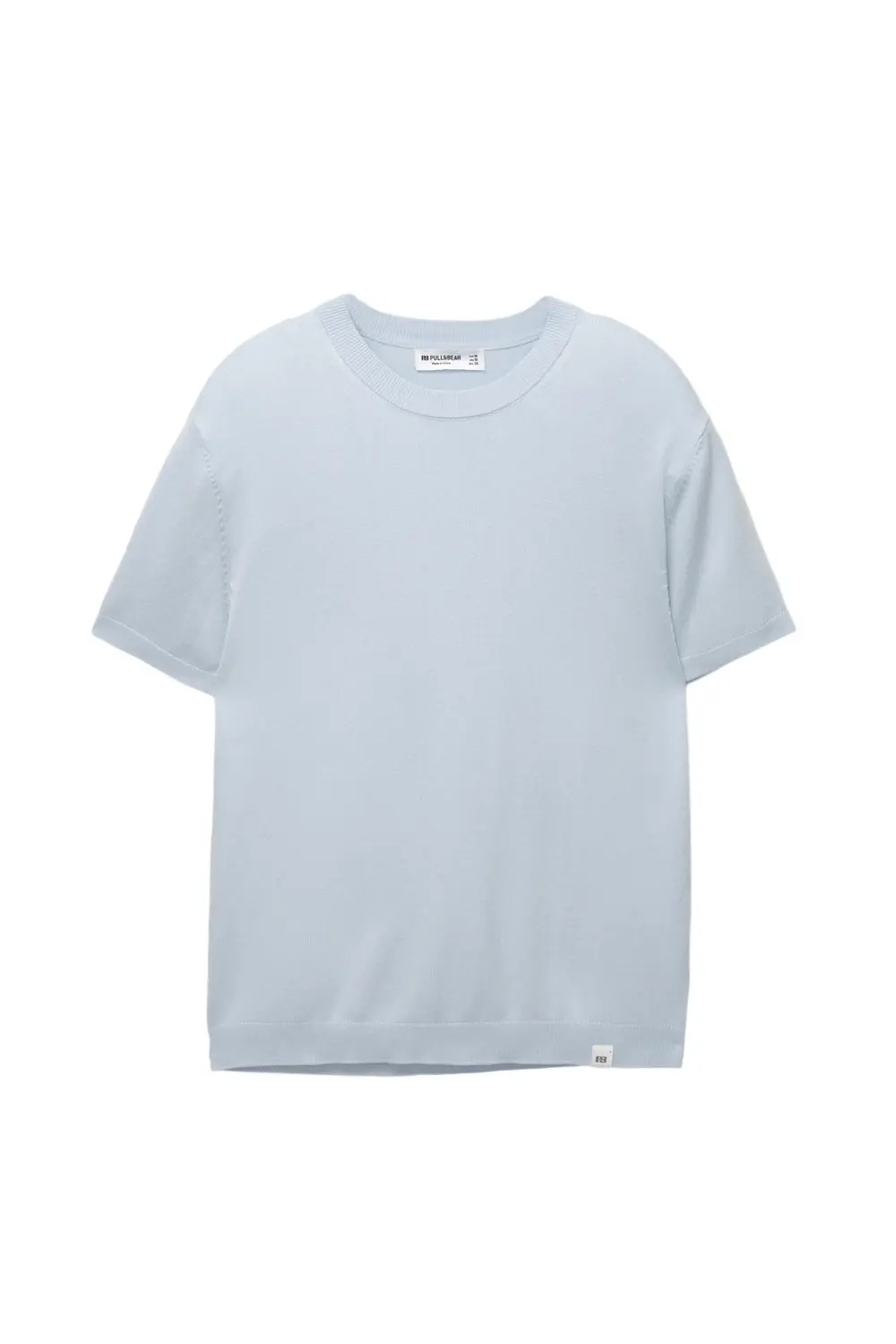 Short sleeve knit T-shirt