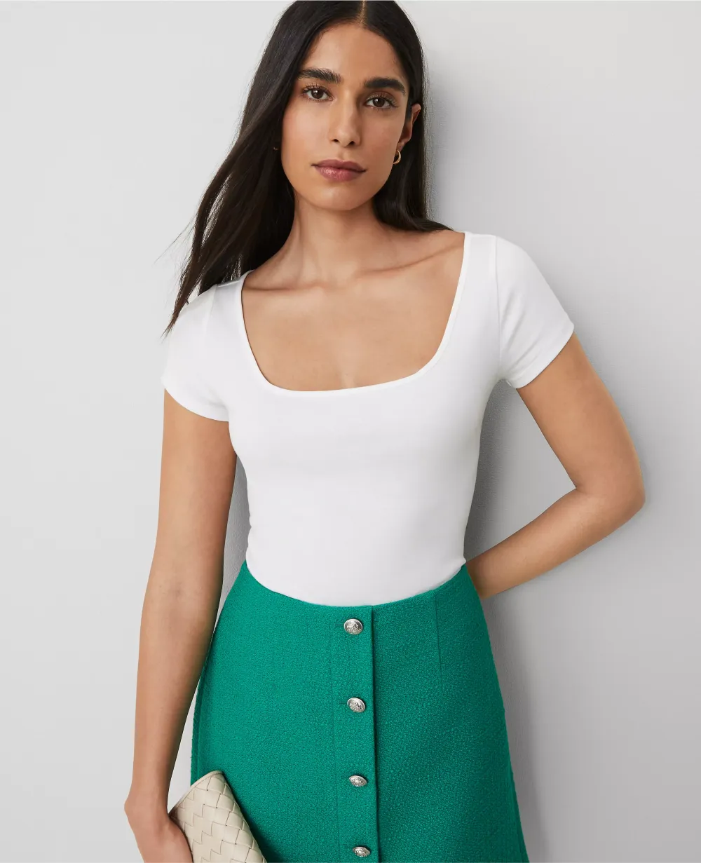 Square Neck Tee