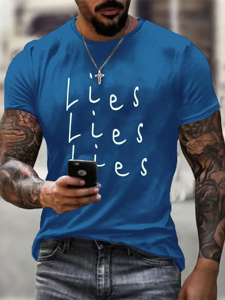 Men'S Morgan Wallen Lies Lies Lies T-Shirt