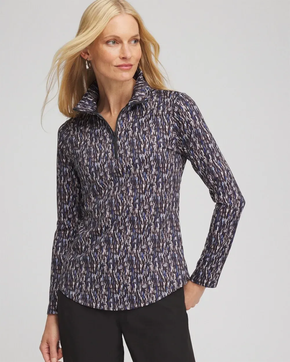 Zenergy® UPF Printed Long Sleeve Top