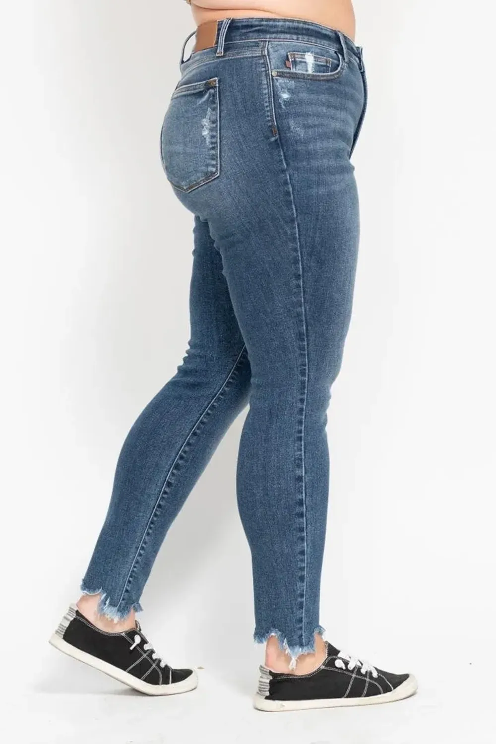 All-Match Stretchable Leggings  Dark Blue Trousers