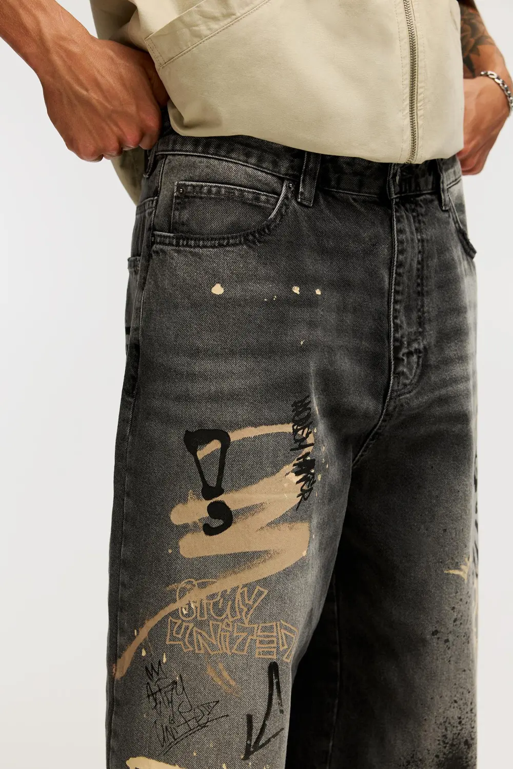 Graffiti skater jeans