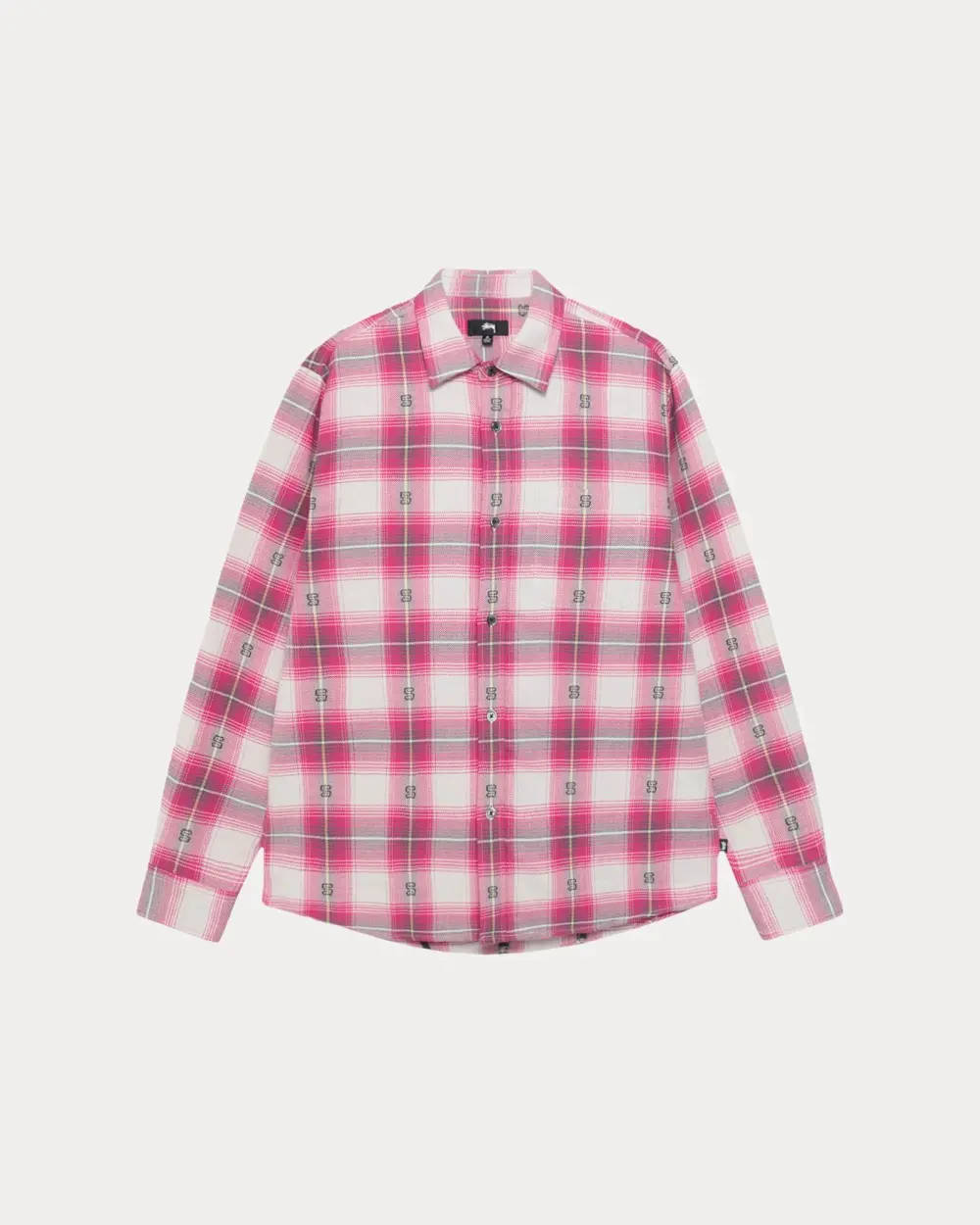 MOTIF PLAID SHIRT