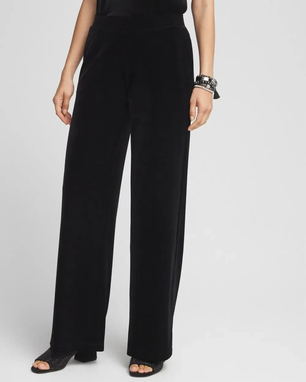 TravelersTM Velvet Wide Leg Pant