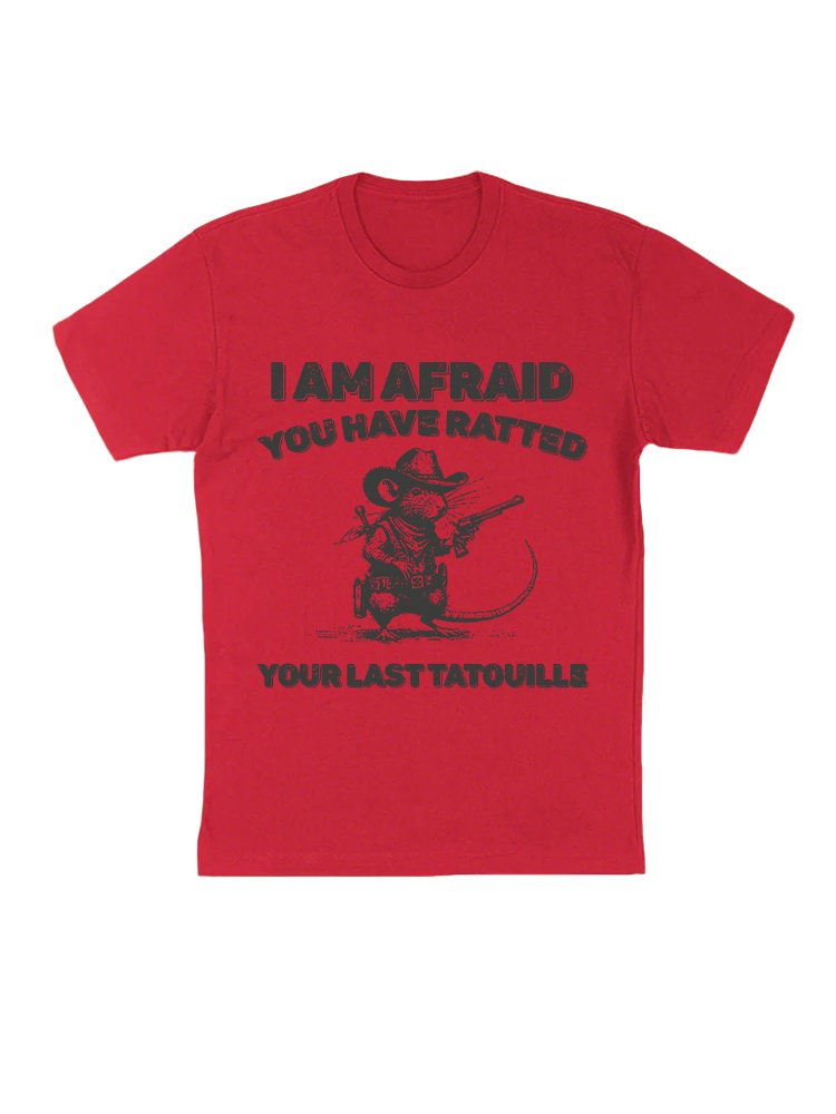 Mouse Print Cotton T-Shirt