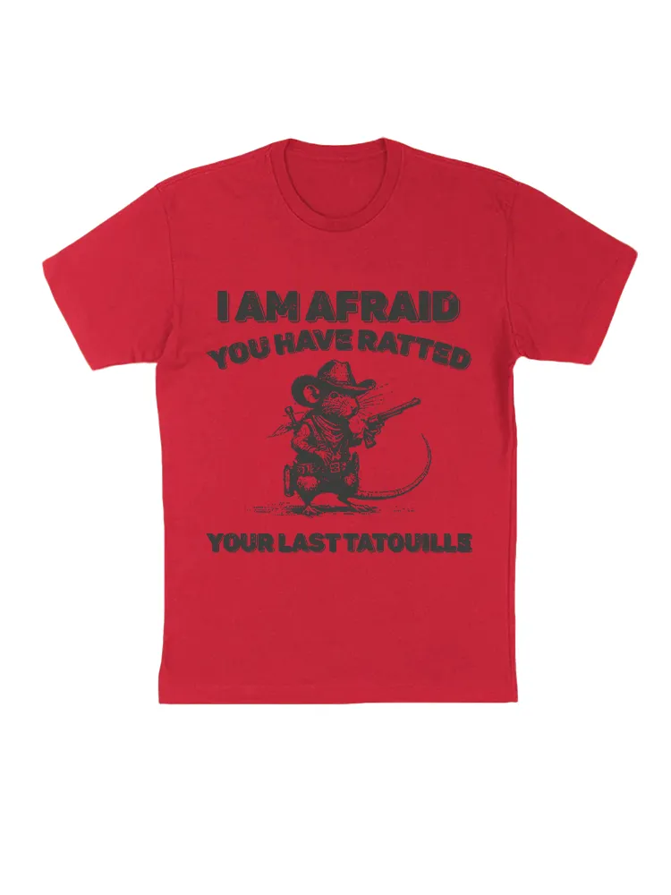 Mouse Print Cotton T-Shirt