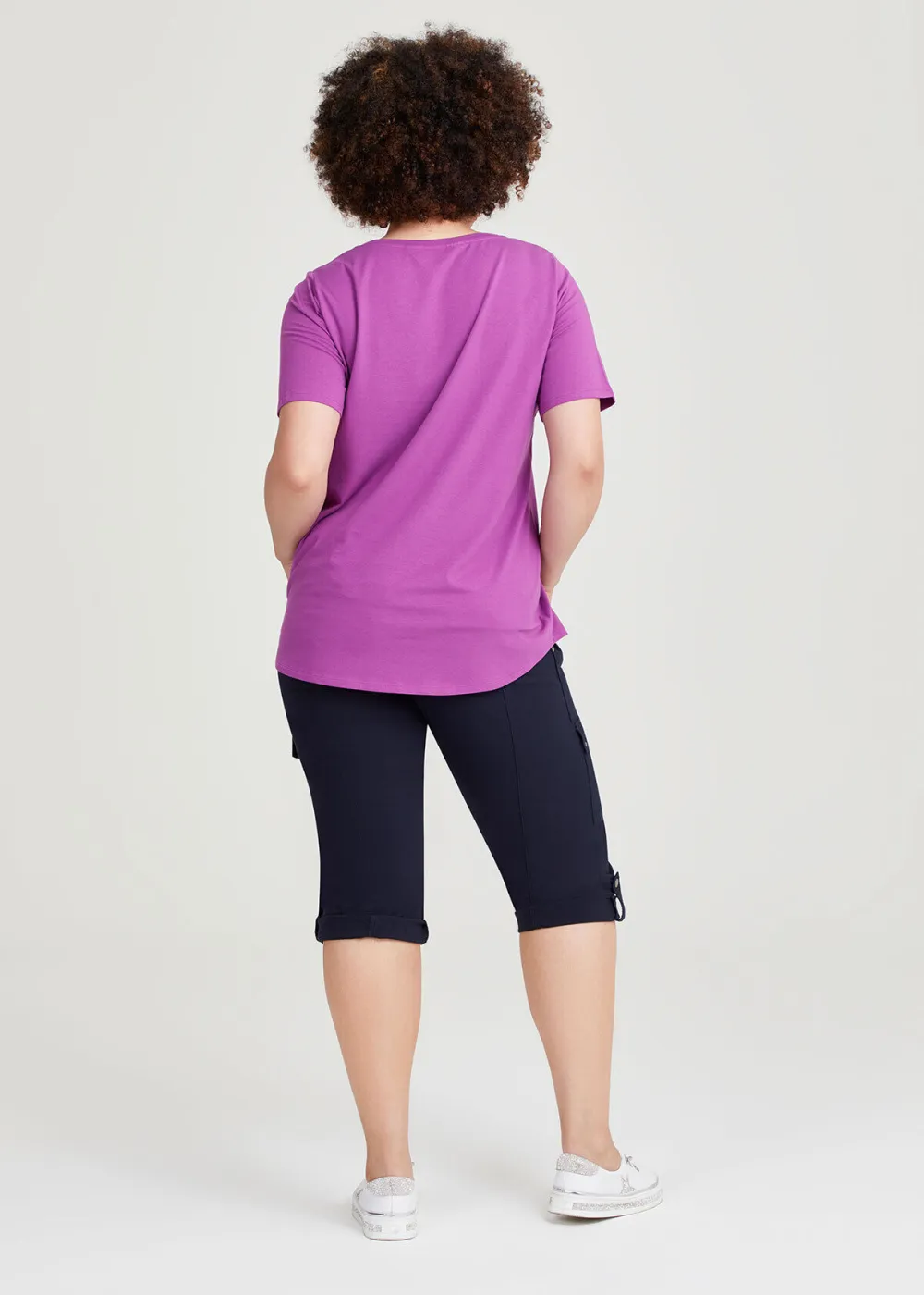 Australian Cotton V-neck T-Shirt