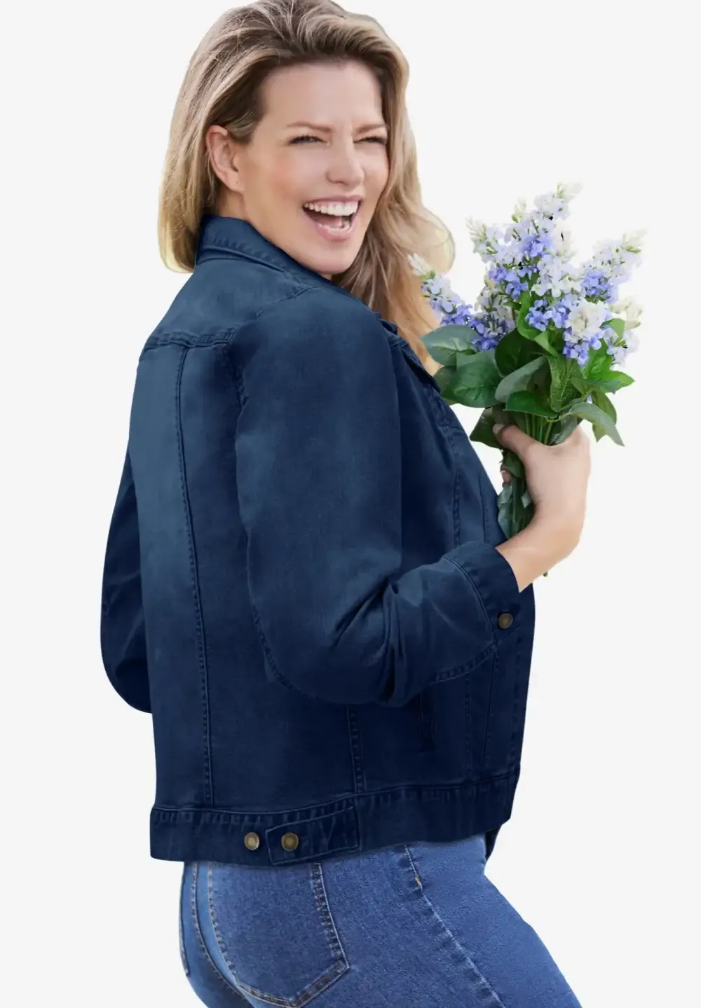 Stretch Denim Jacket