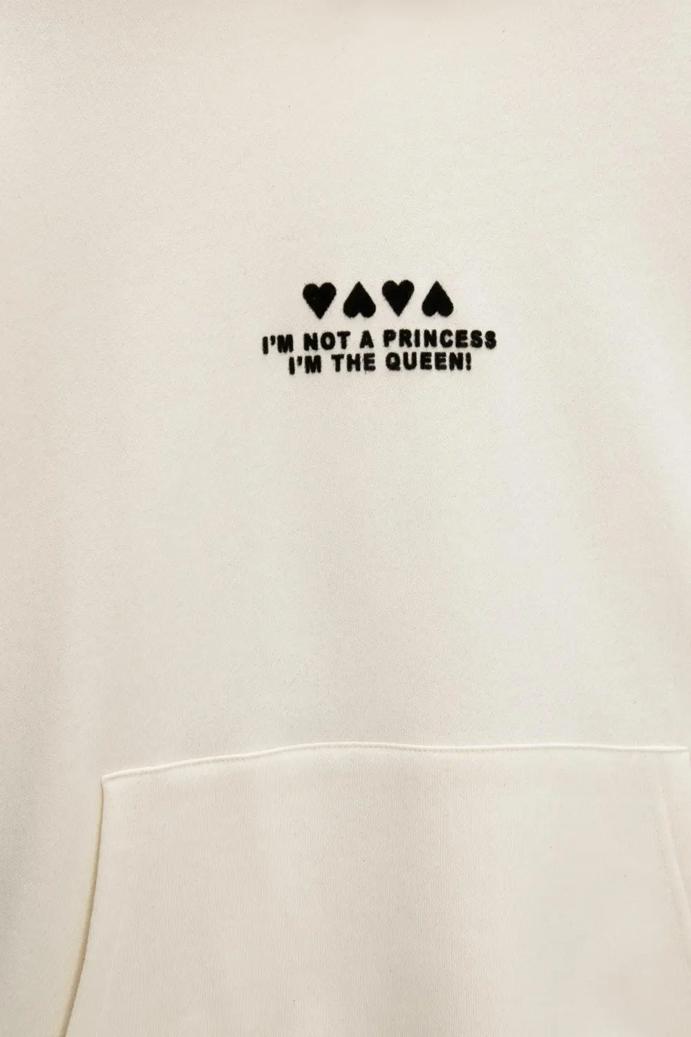 Sudadera capucha carta póker