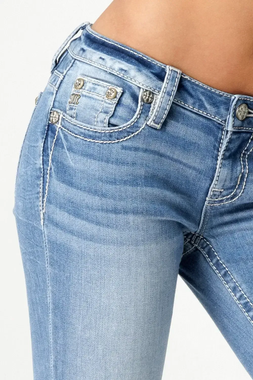 Euphoric Butterfly Bootcut Jeans