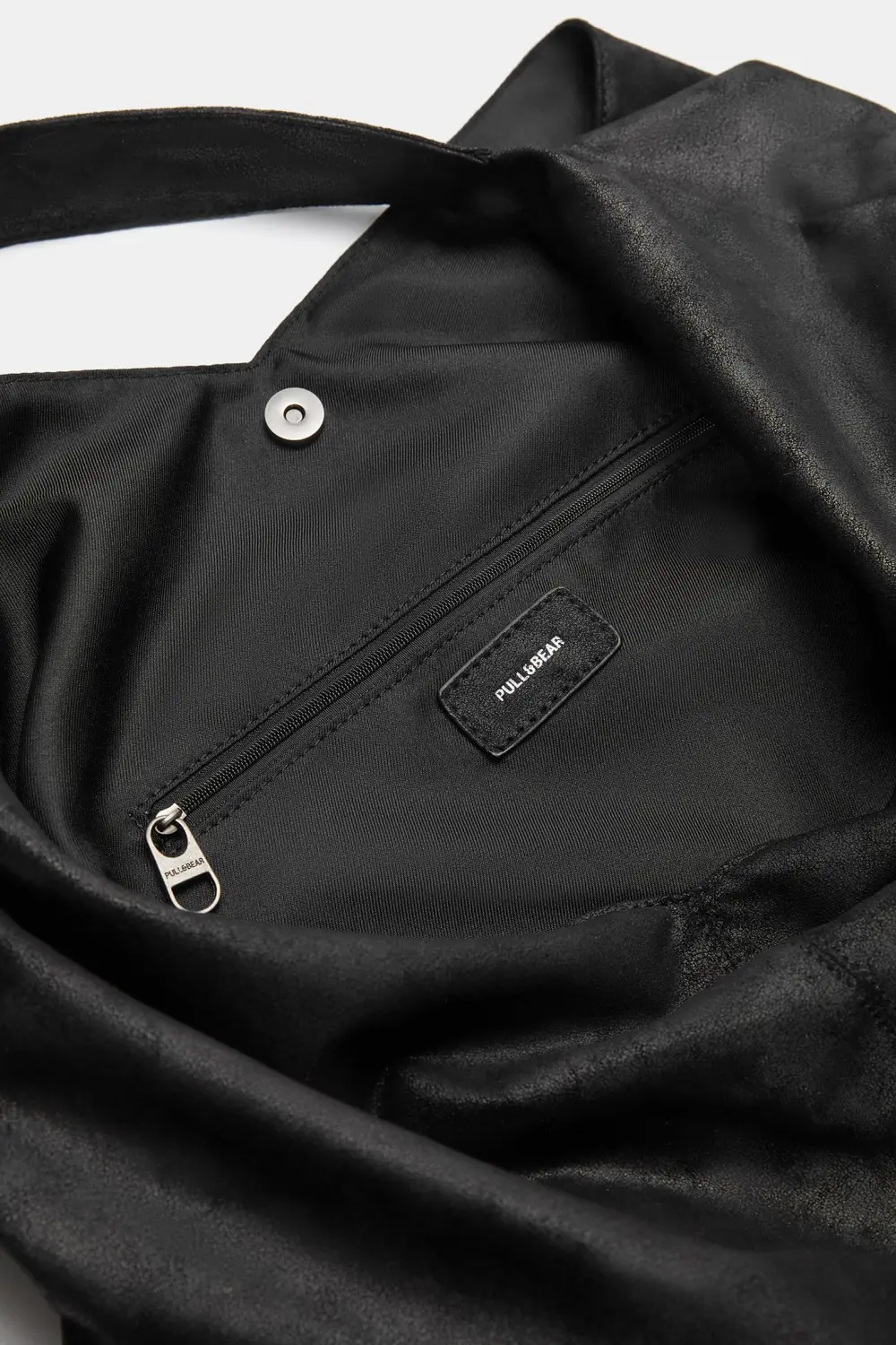 Bolso shopper efecto piel
