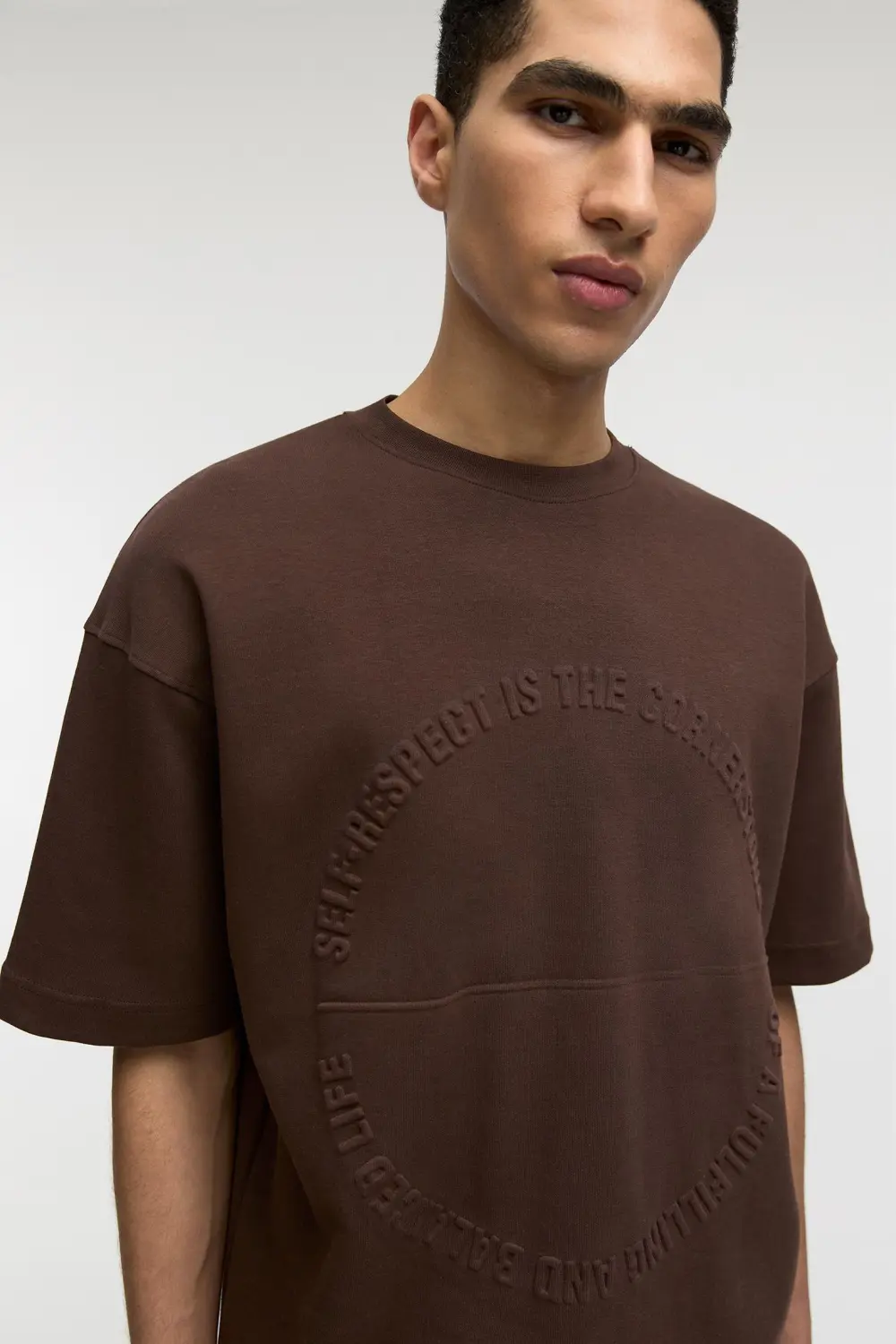Short sleeve sweatshirt