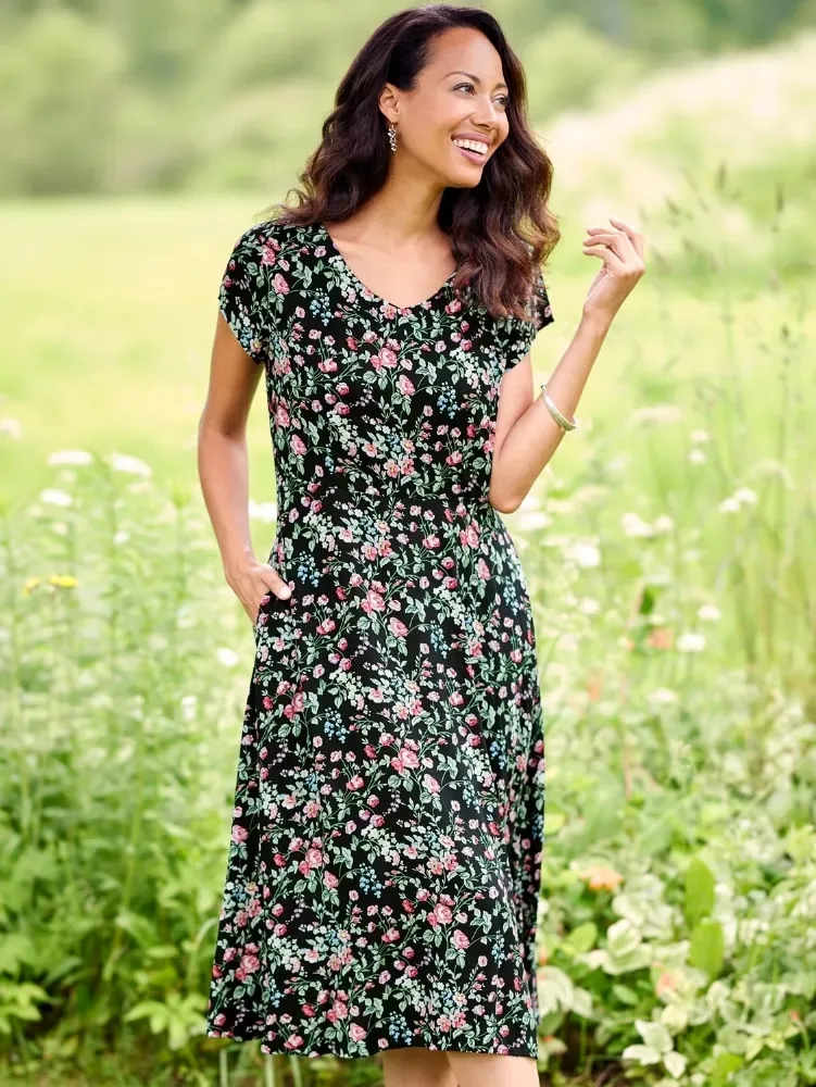 Lanz Floral Elegance Dress