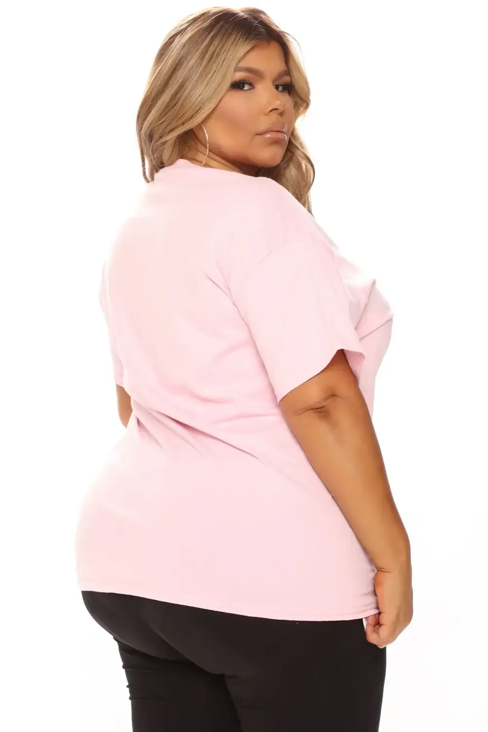 Trap House Short Sleeve Top - Pink