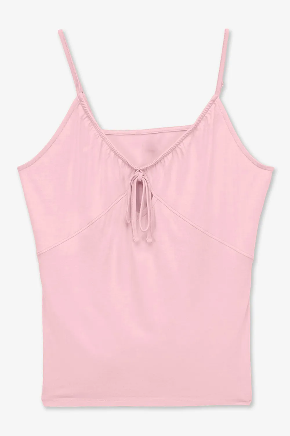 Women's Hollow Spaghetti Strap V-Neck Keyhole Camisole